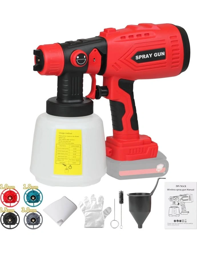 Milwaukee M18 Compatible Spray Gun w/ 4 Brass Nozzles - photo 2
