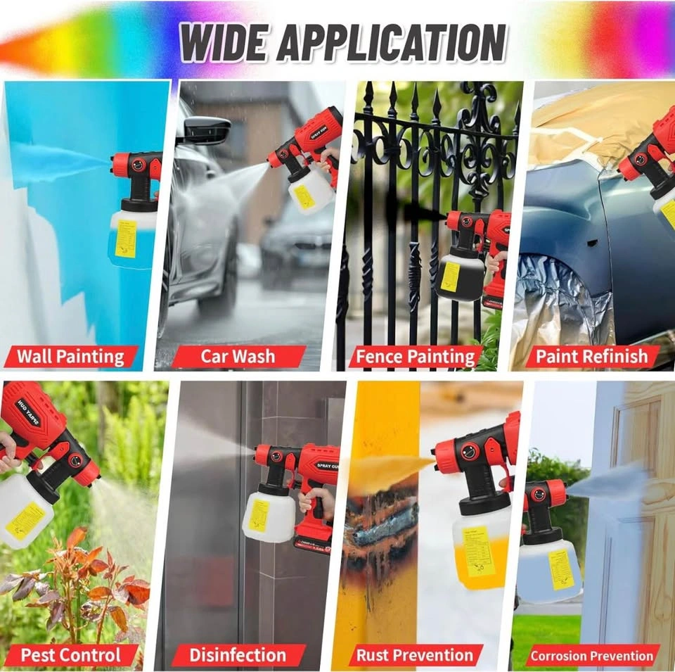 Milwaukee M18 Compatible Spray Gun w/ 4 Brass Nozzles - photo 4
