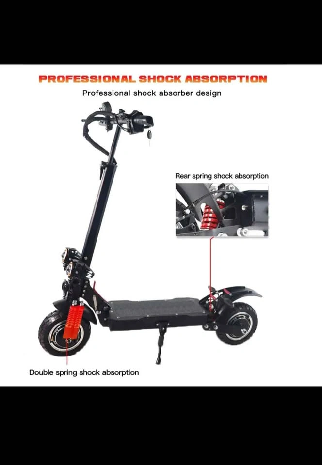 2400W Dual Motor Electric Scooter - 45km/h - Excellent Condition - photo 2
