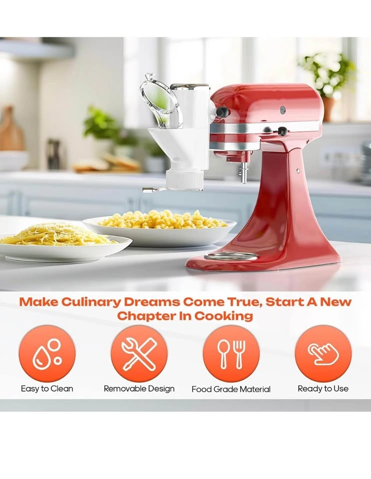 Gourmet Pasta Press Attachment for KitchenAid - photo 4