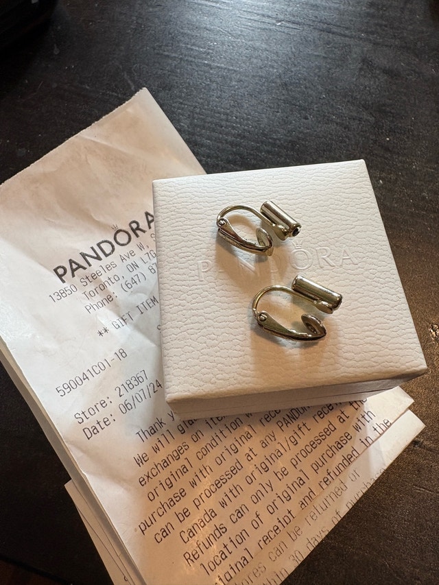 AVON hypoallergenic clip on earing clips