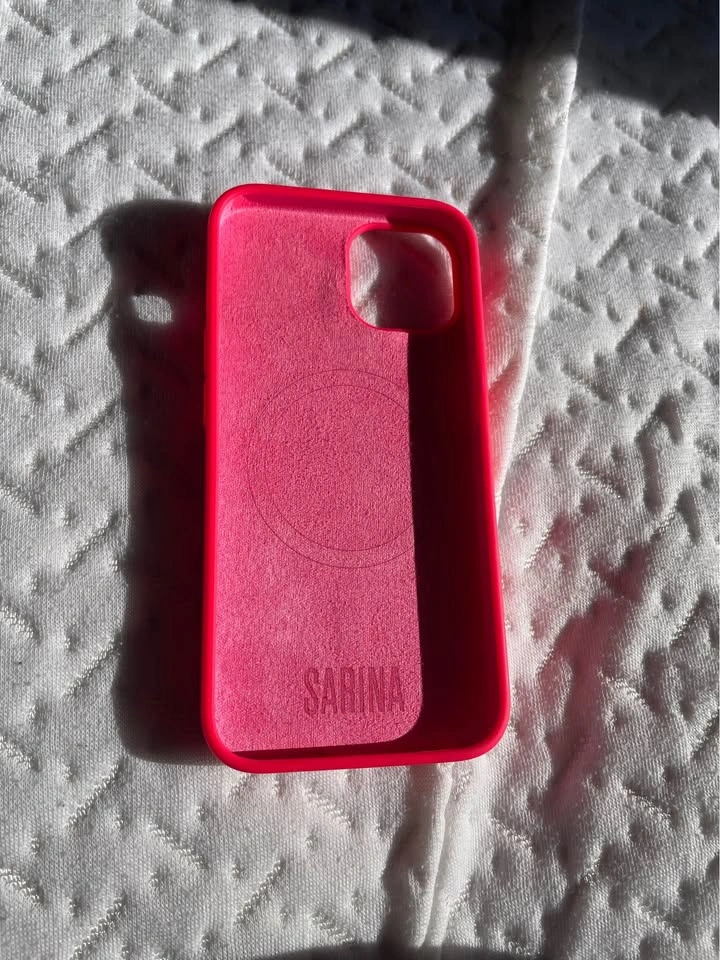 Sarina Pink iPhone Silicone Case - photo 2