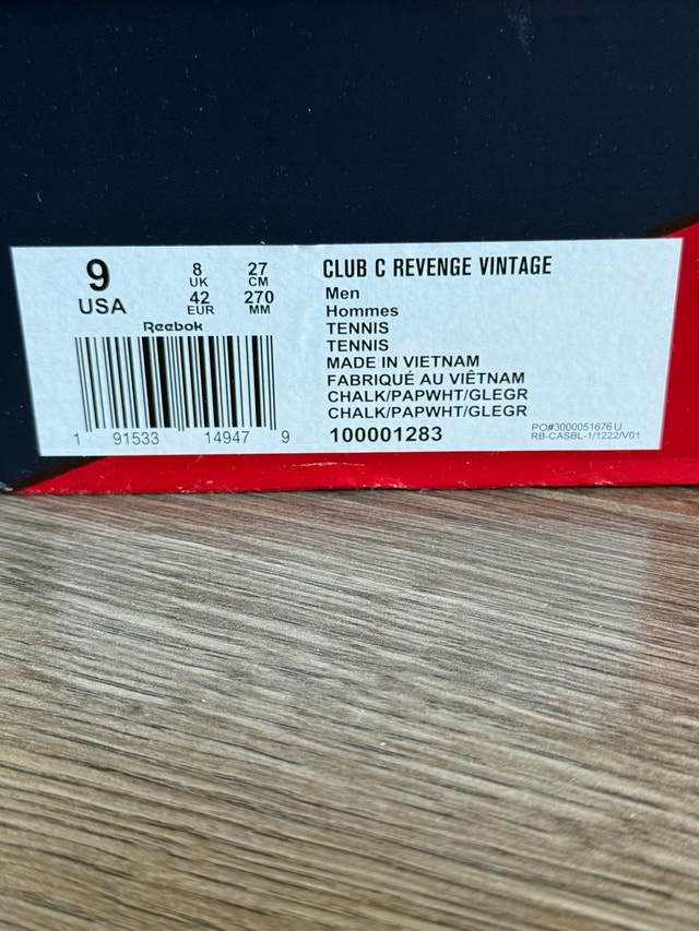 Reebok Brand New Size 9 men’s sneakers - photo 5