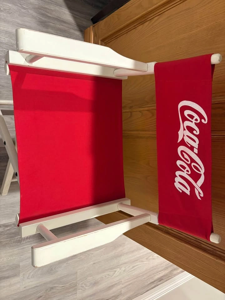 Coca Cola Wooden Directors Chair Vintage - photo 2