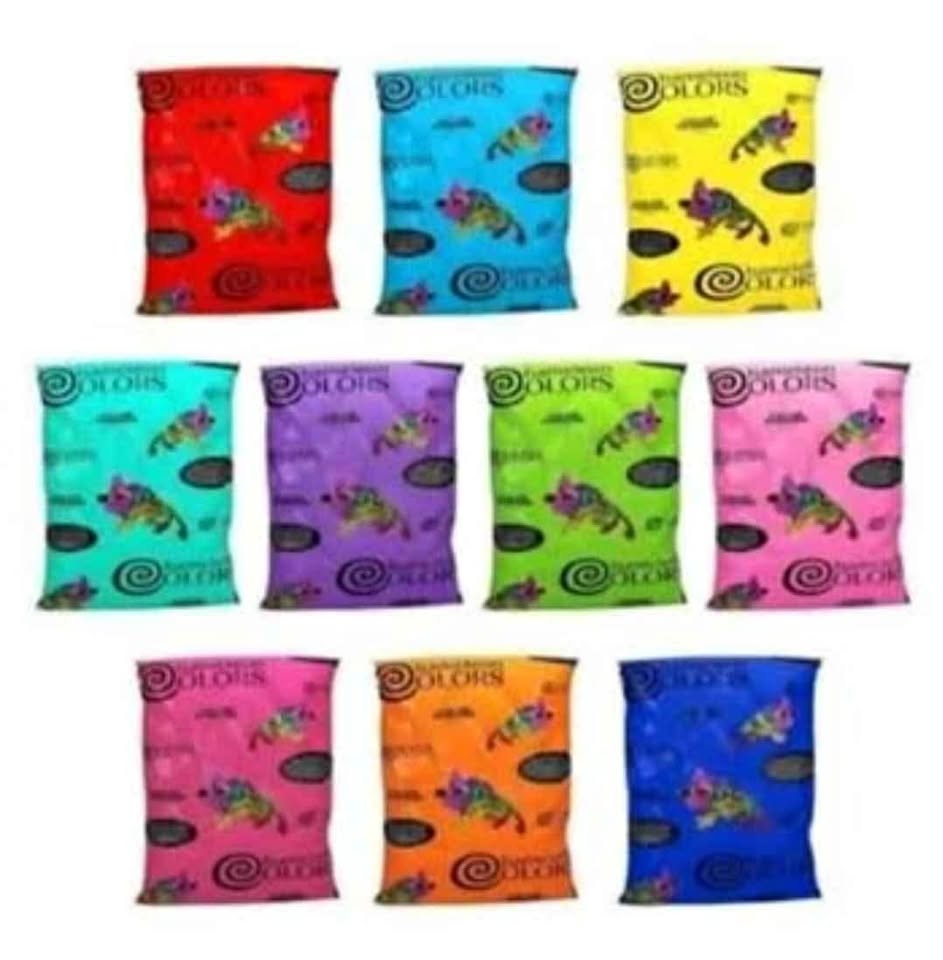 Colors of Holi Powder, 50 Pounds (5 Pounds per Bag)