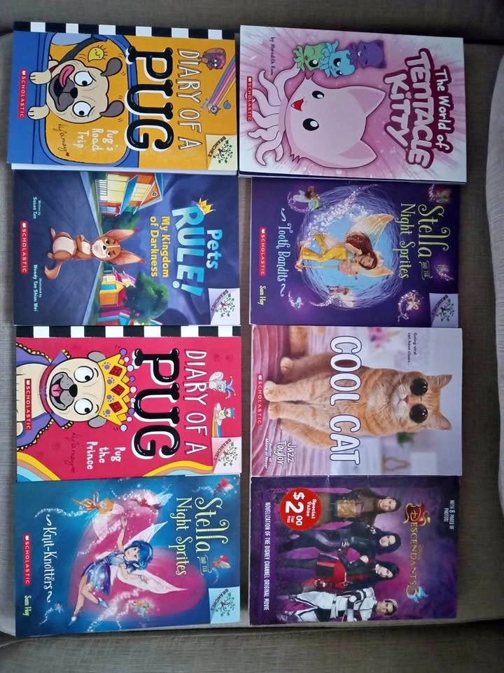 Books - Diary of a Pug, Stella, Tentacle Kitty, Cool Cat, Pets R