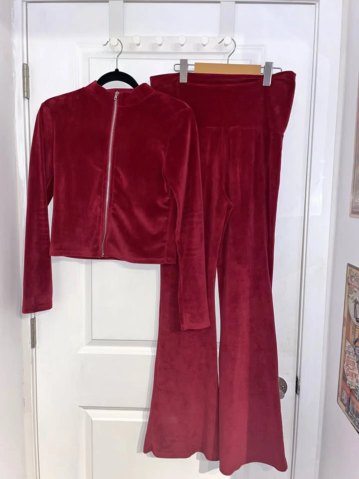 SUPER COMFY RED VELVET SET