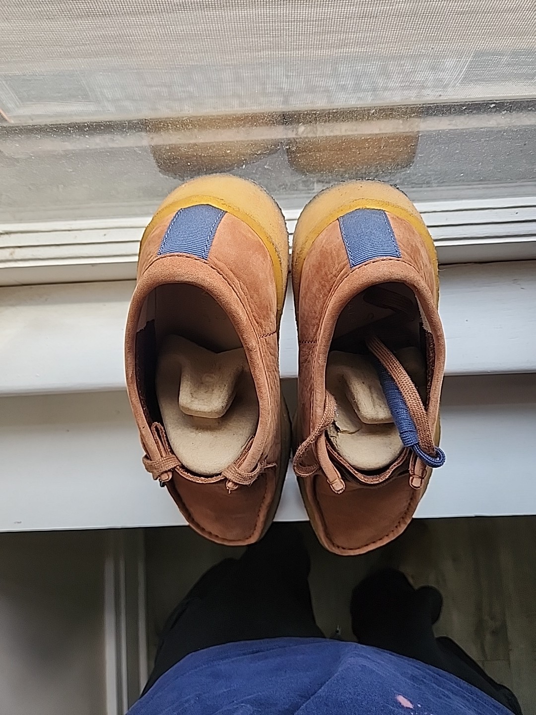 CLARKS Wallabee Cup Tan Nubuck Men's Lifestyle Shoes - photo 2