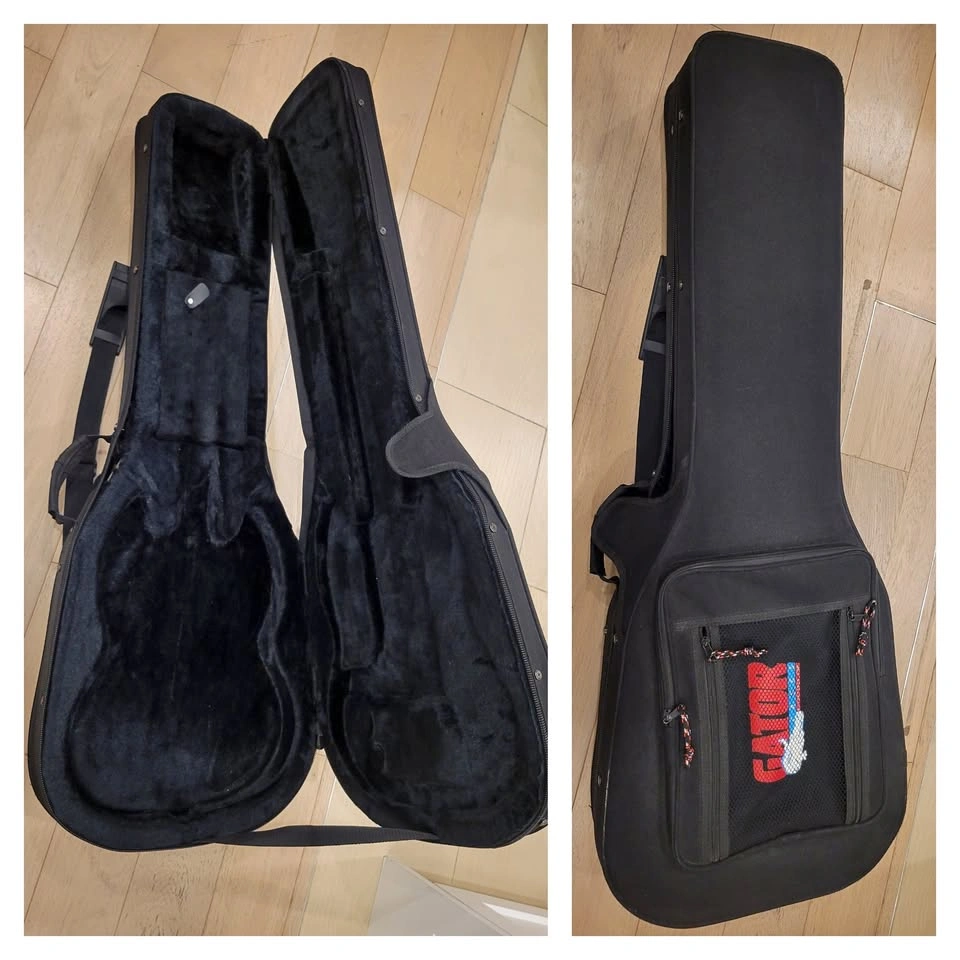 $120 Gator GL-SG Lightweight Guitar Case – Black