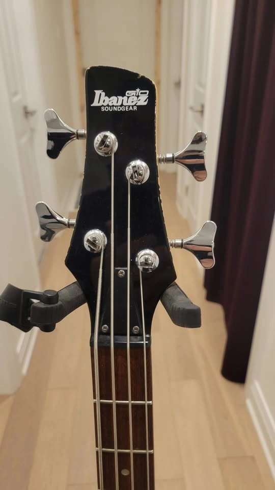 $240 Ibanez Precision Bass Guitar - Blue - photo 5