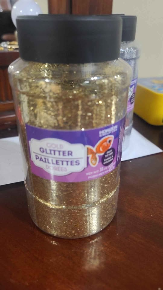 Silver and Golden glitter - photo 2