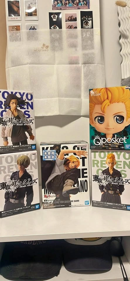 Tokyo Revengers Figures - Manjiro, Takemichi, Chifuyo, Keisuke