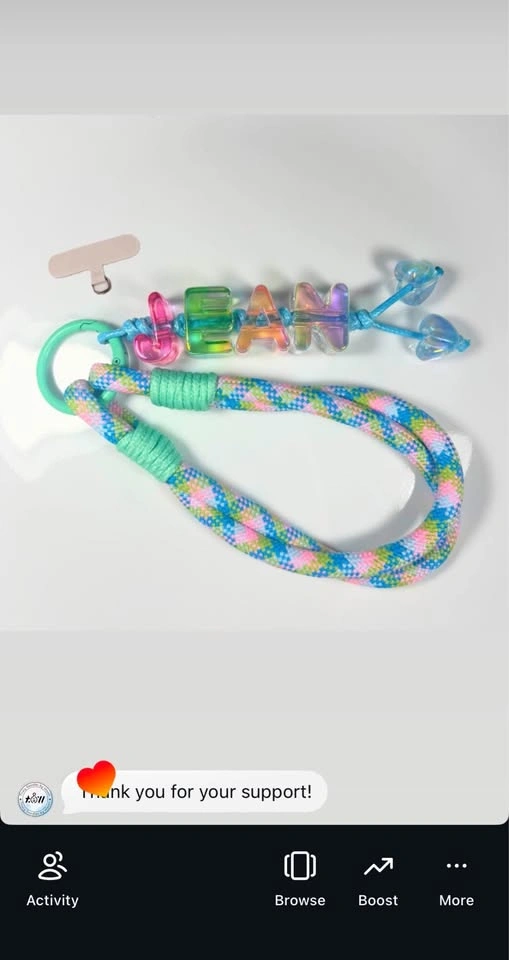 Phone charms, phone accessories, custom gift for friends - photo 3