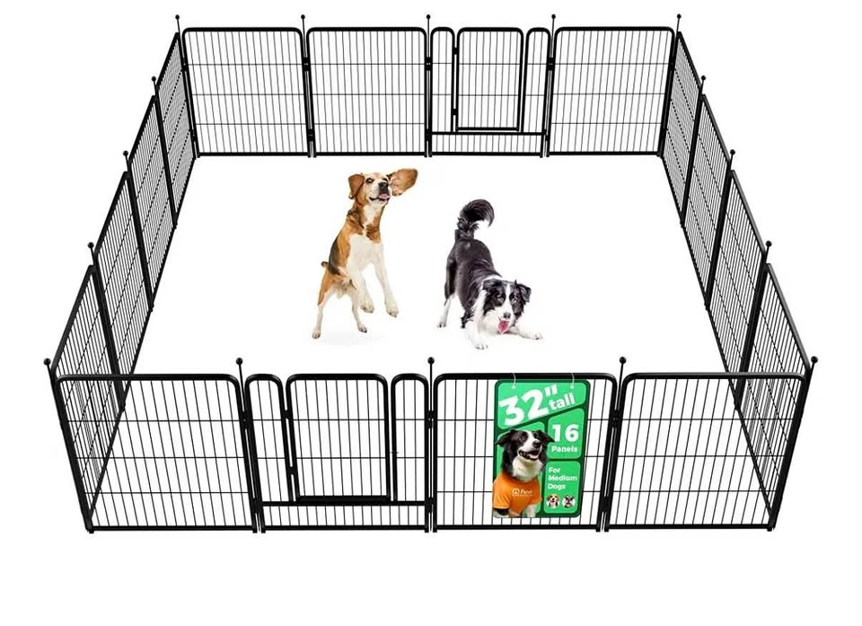 FXW Rollick Unleashed Dog Playpen - 32 inch, 16 Panels