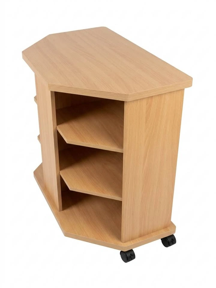 Small TV Stand / Media Console – Light Wood – Compact & Modern - photo 4