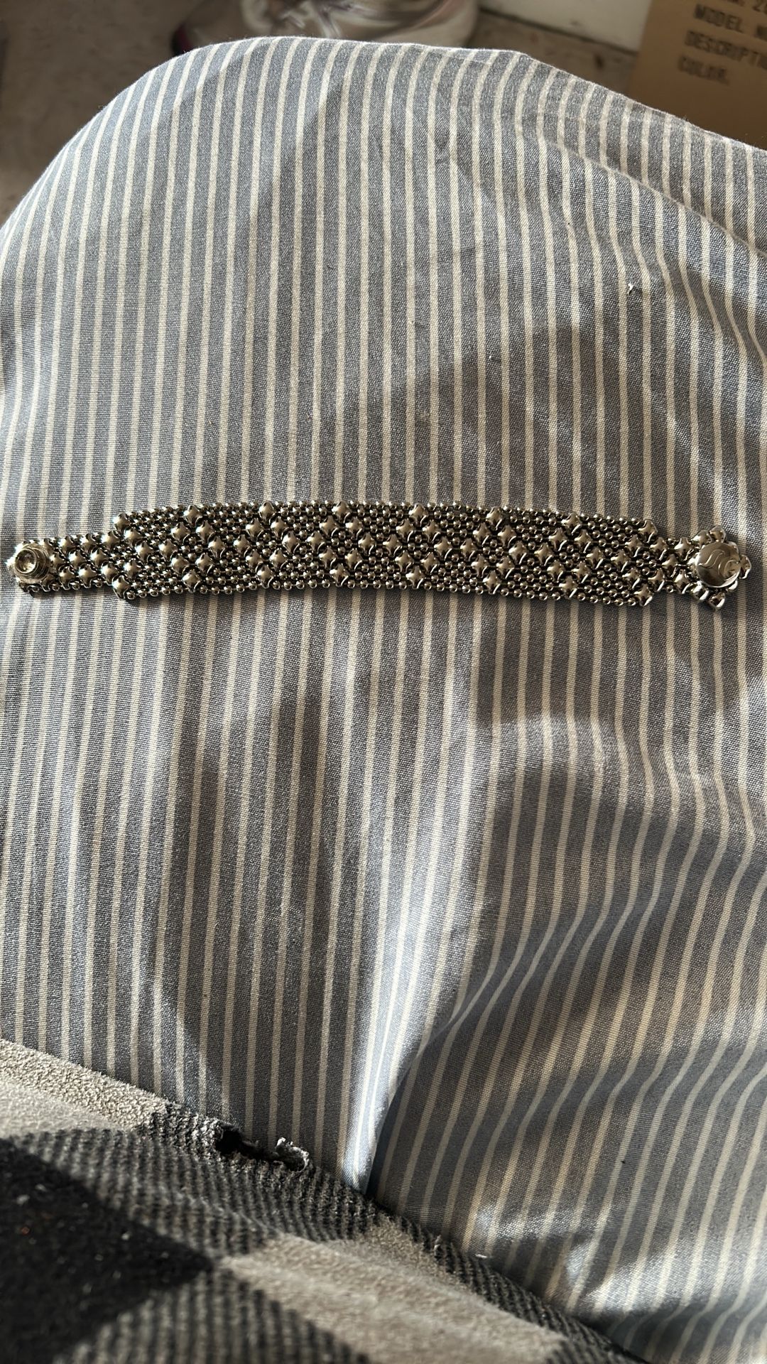 Sergio Gutierrez Antique Silver Mesh Bracelet