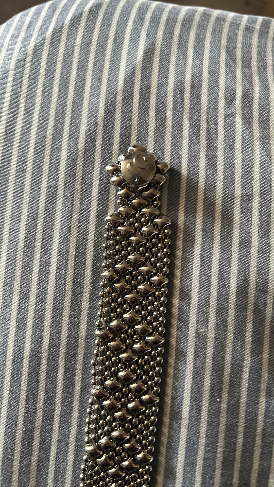 Sergio Gutierrez Antique Silver Mesh Bracelet - photo 2