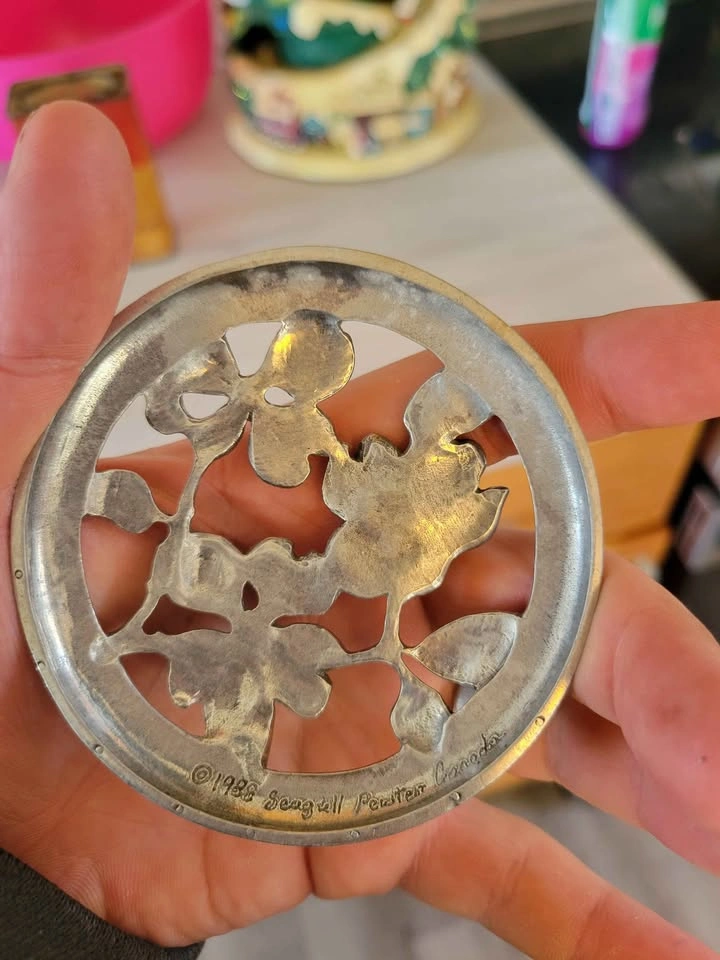 1988 Seagull Pewter Dogwood Lid - photo 2