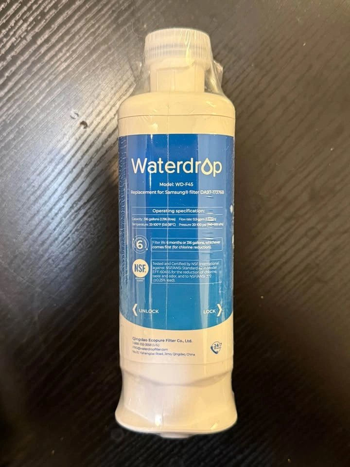 Samsung Refrigerator Water Filter - Waterdrop WD-F45 - photo 3