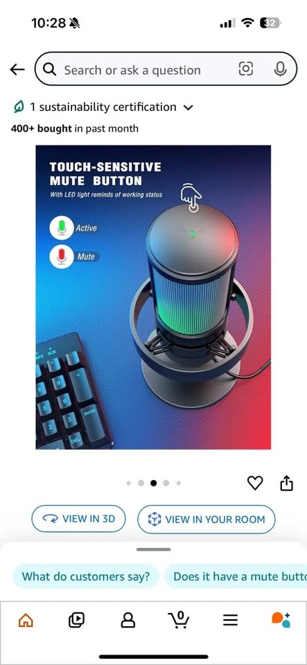 RGB Gaming Microphone - photo 2