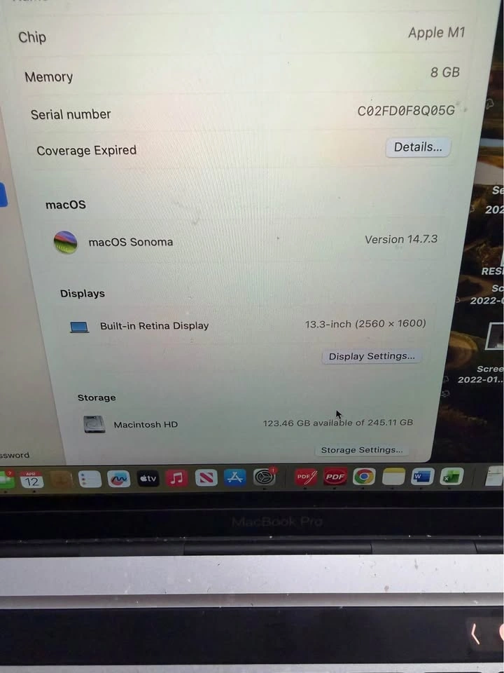 MacBook Pro M1 8-core GPU - photo 5