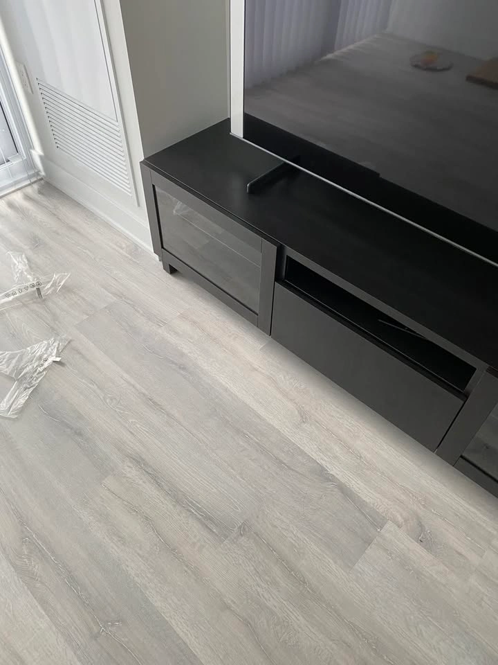 TV Bench BESTA with glass doors and shelves - photo 4