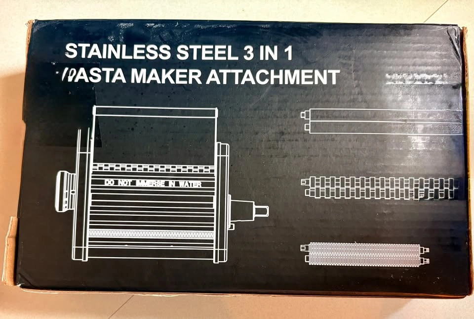 KitchenAid Pasta Attachment - 3-in-1 Roller & Cutter - NEW