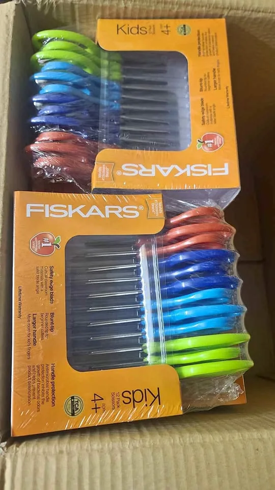 Kids Scissors Classpack, 5-Inch, 12 Pcs Per pack thumbnail