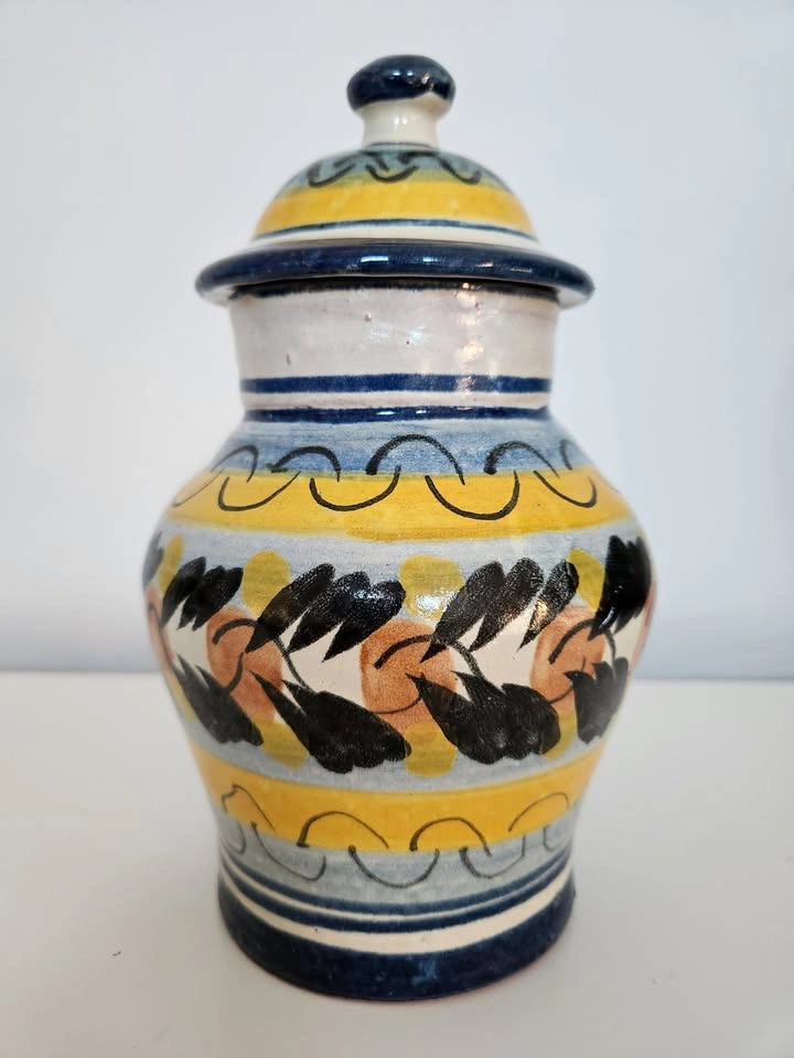 Vintage Talavera Ginger Jar