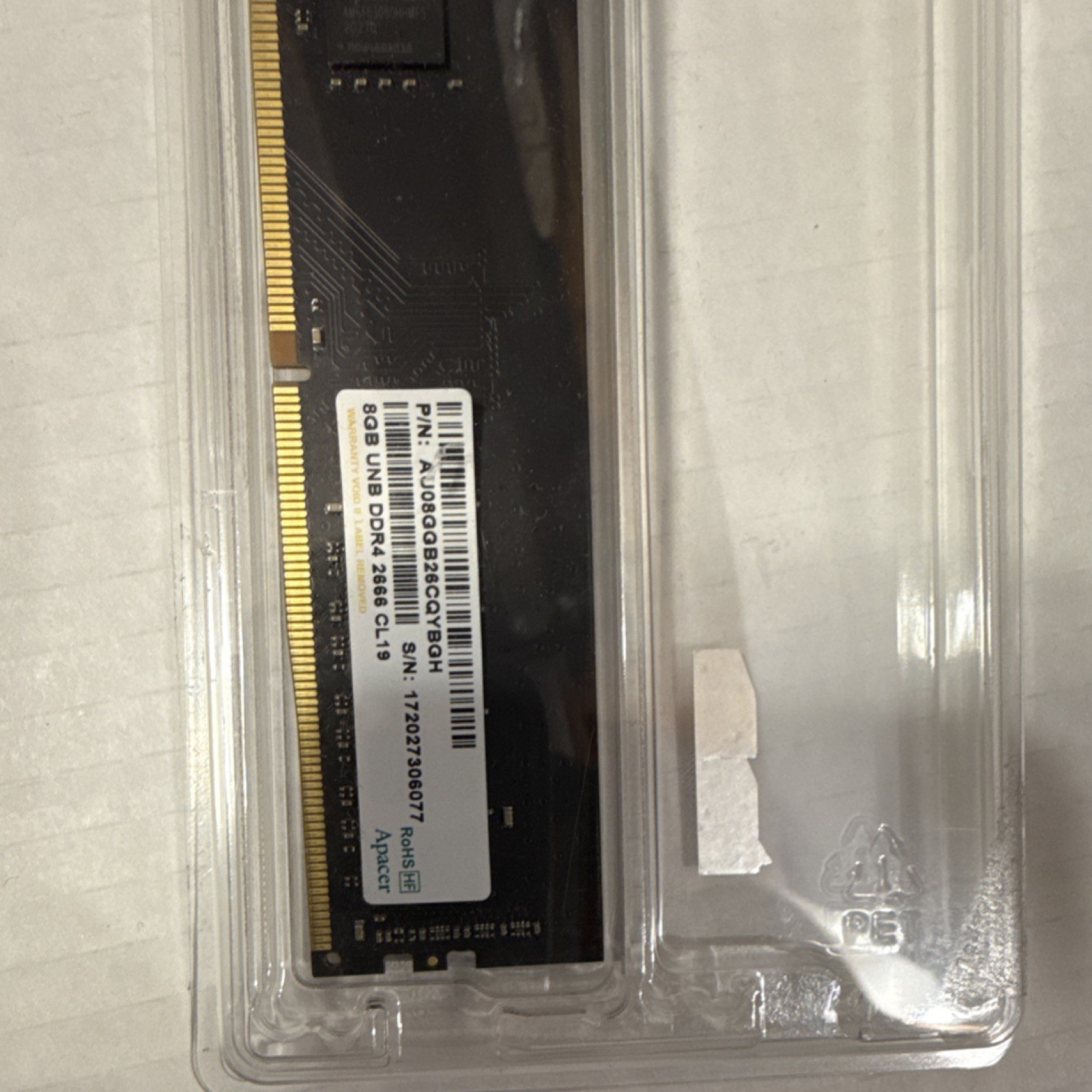 Apacer 8GB DDR4-2866 Desktop Memory Module