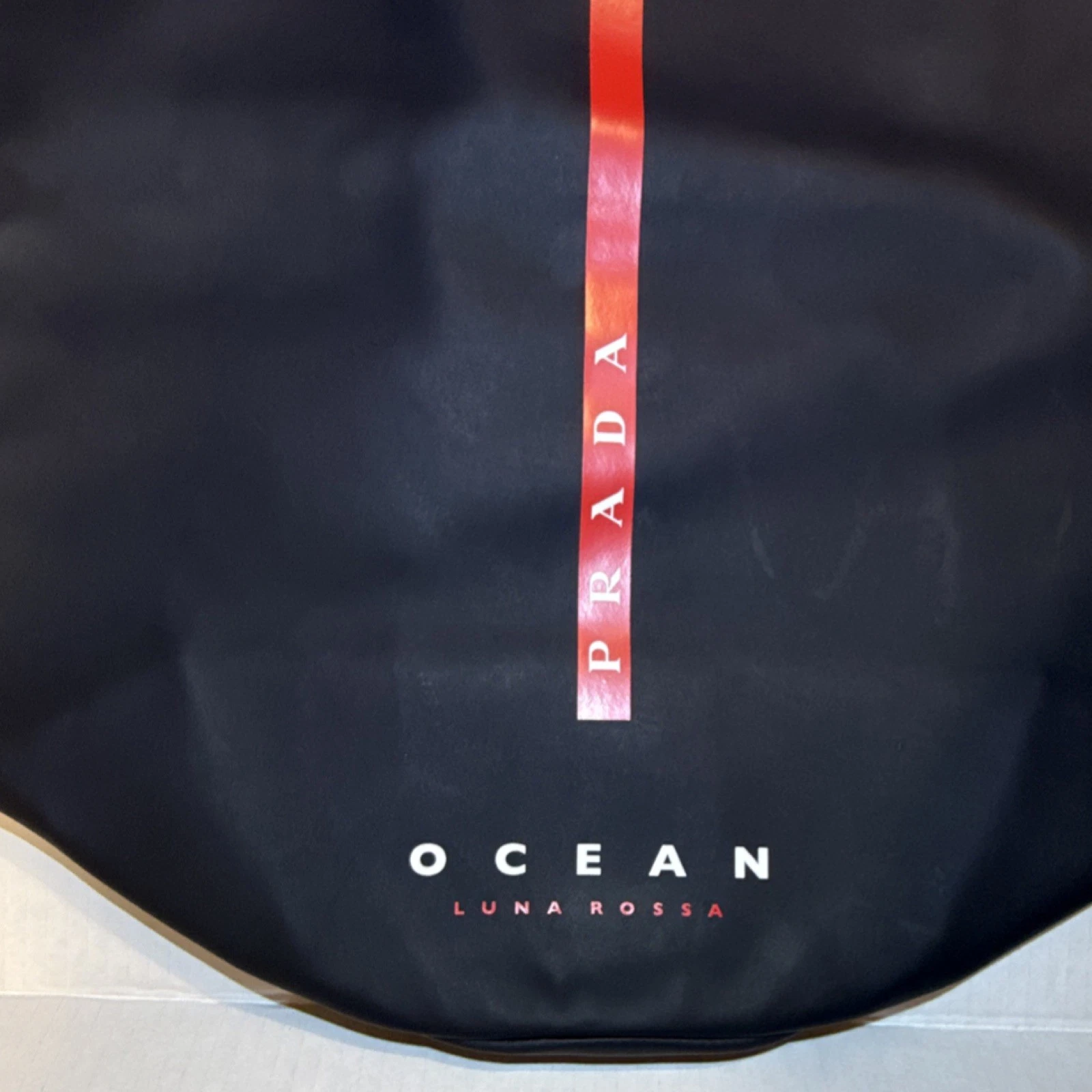 Prada Ocean Luna Rossa Black Accessory Bag Drawstring Adjustable - photo 2