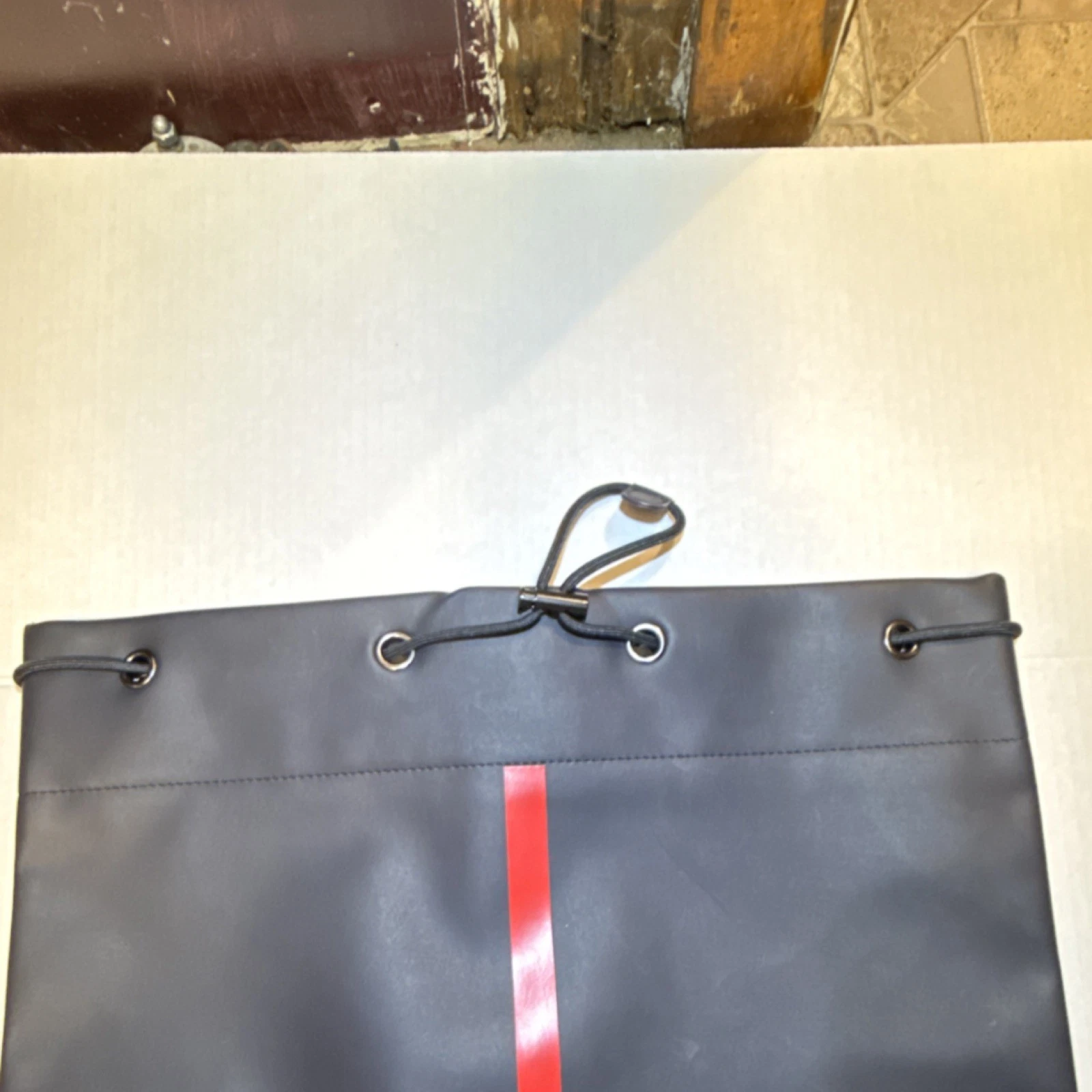 Prada Ocean Luna Rossa Black Accessory Bag Drawstring Adjustable - photo 3