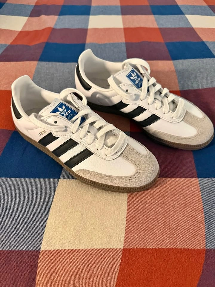 Adidas Samba White/Black – Women’s US 5.5 – New