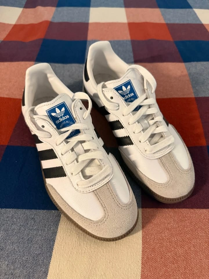 Adidas Samba White/Black – Women’s US 5.5 – New - photo 2