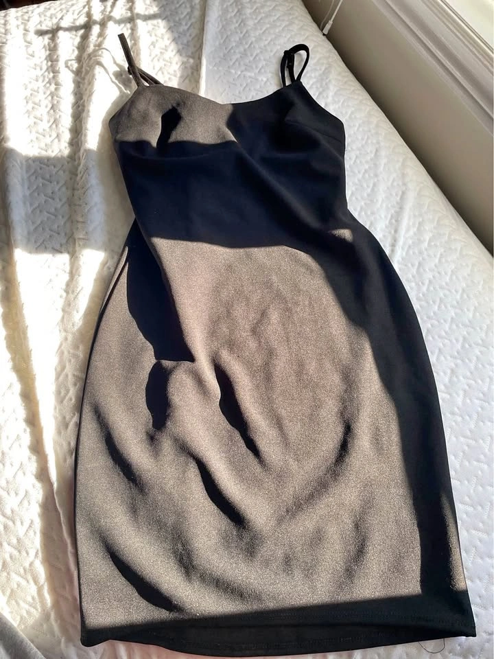 Ardene Rhinestone Back Mini Dress