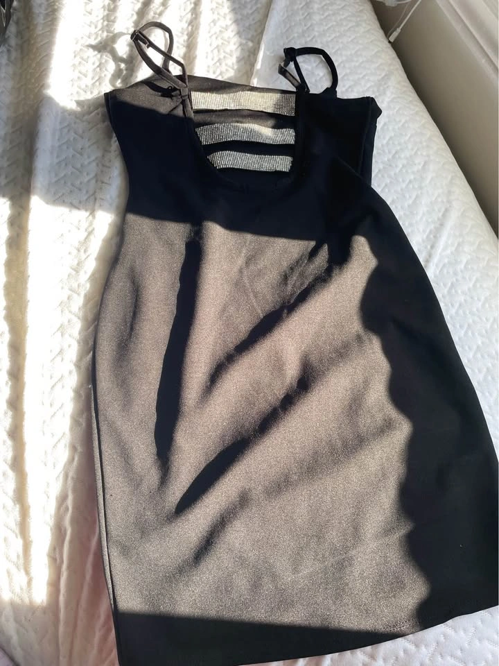 Ardene Rhinestone Back Mini Dress - photo 2