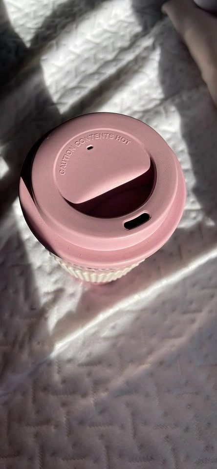 Pink Only Good Vibes Coffee Cup Decoration - photo 3