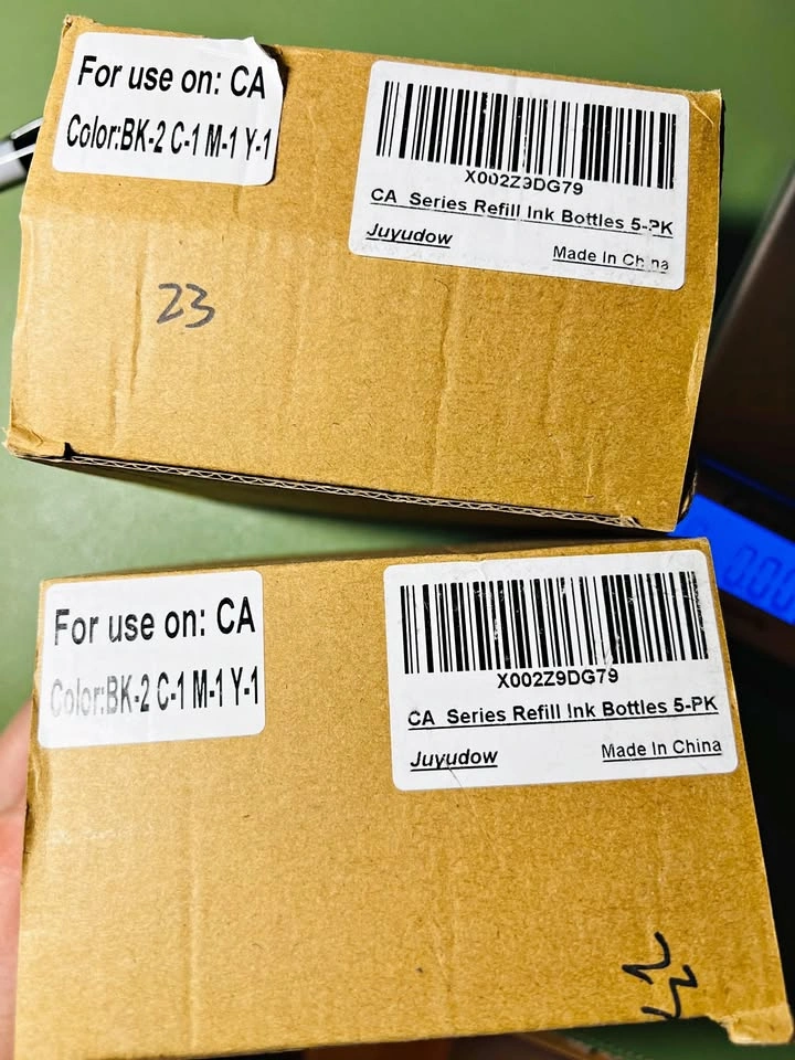 Juyudow CA Series Refill Ink Bottles (2) 5-Packs