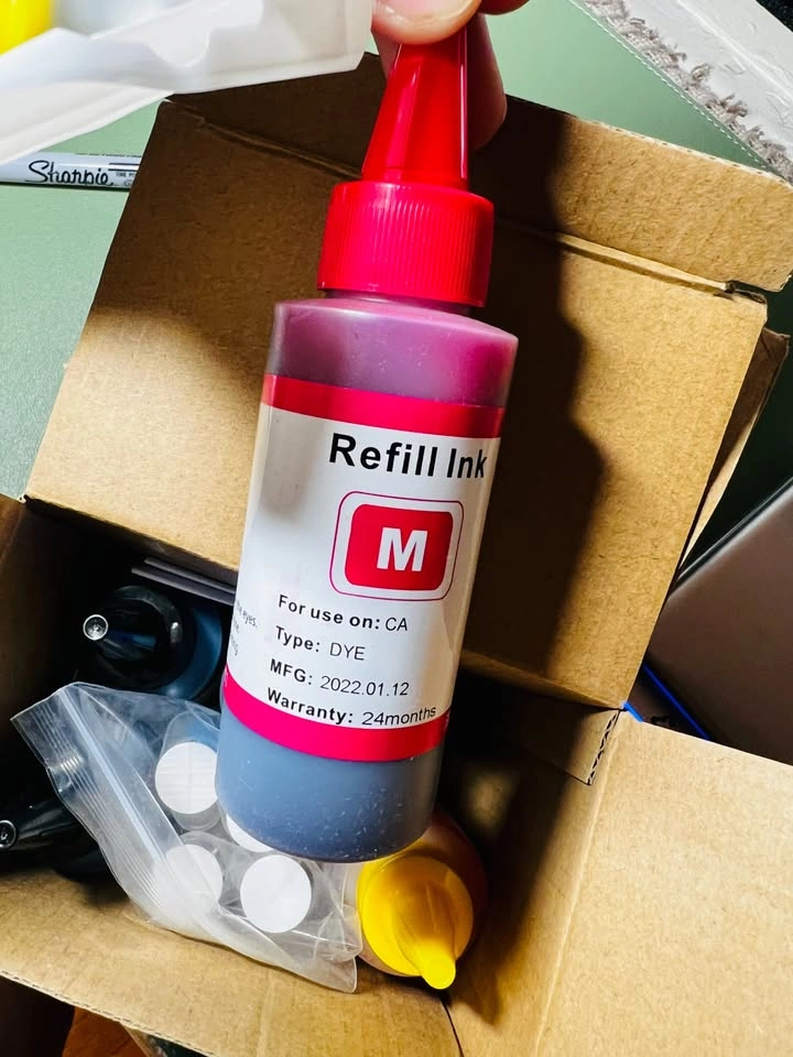 Juyudow CA Series Refill Ink Bottles (2) 5-Packs - photo 2