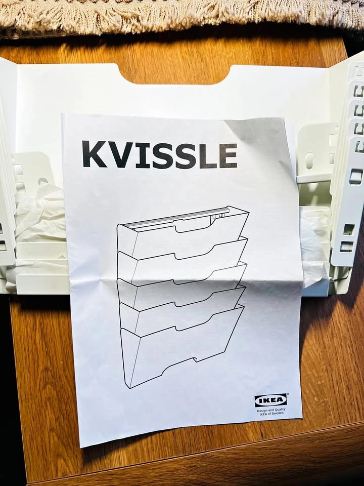 IKEA KVISSLE Desk Wall Organizer