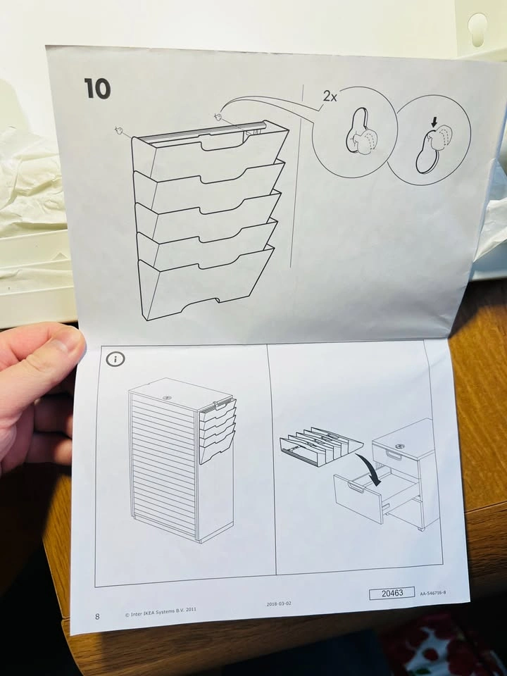 IKEA KVISSLE Desk Wall Organizer - photo 2