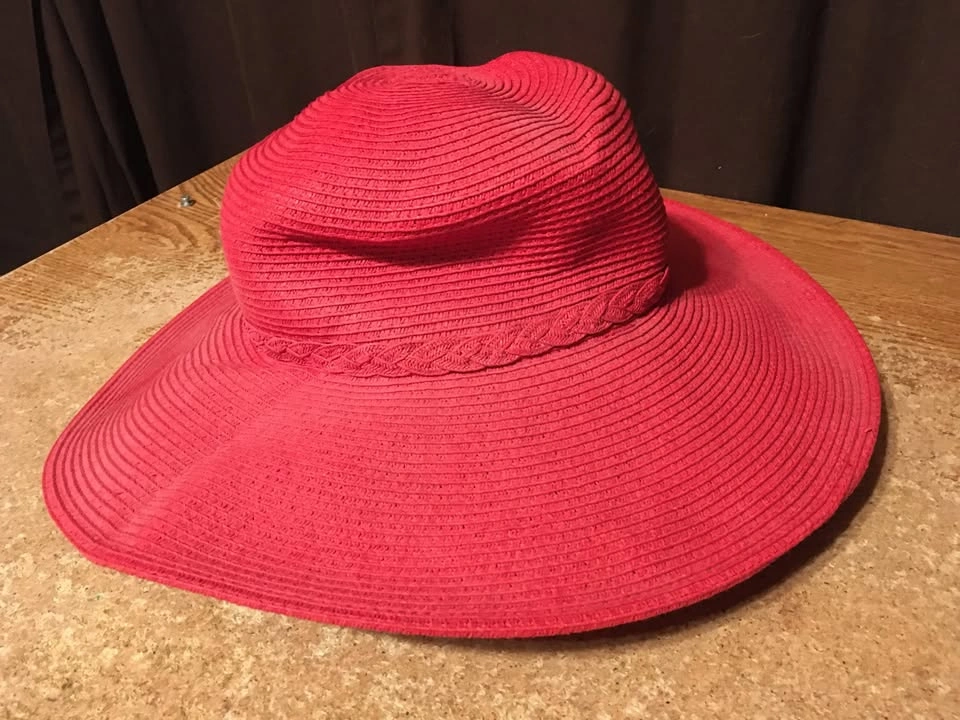 LADIES WIDE BRIM SUMMER SUN BEACH HAT - photo 2