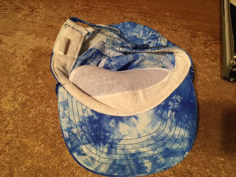 BLUE & WHITE ABSTRACT WESTMONT INTERIOR SUPPLY HOUSE ADJUSTABLE - photo 3