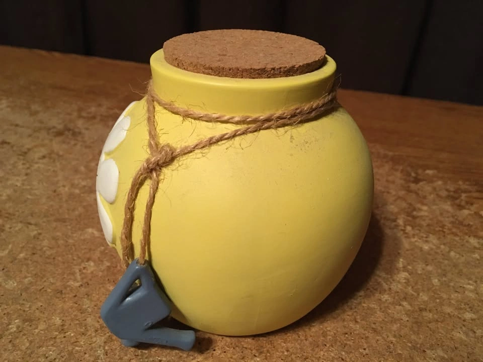 Ceramic Coin Bank Seed Money Jar with Water Can Charms - photo 2