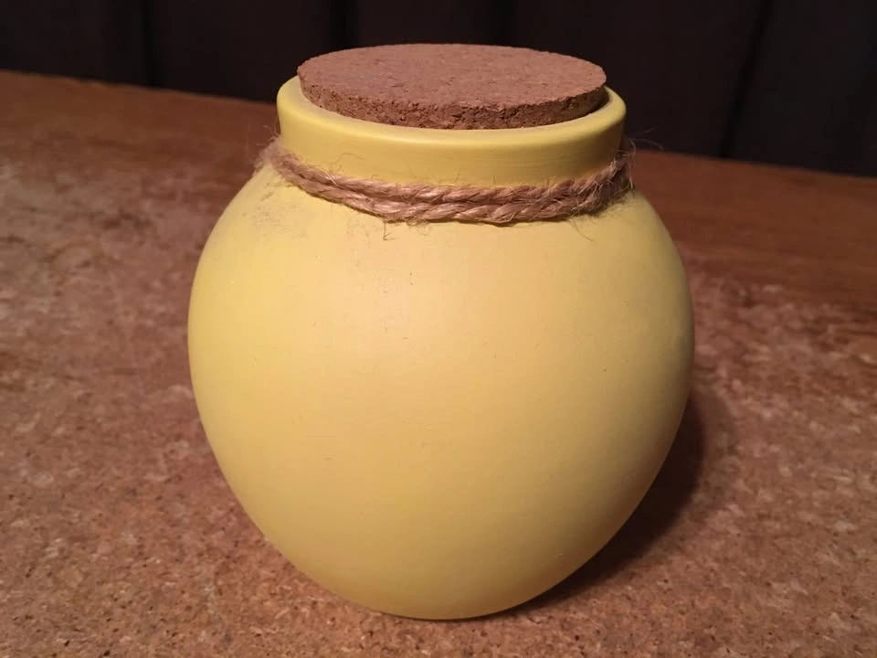 Ceramic Coin Bank Seed Money Jar with Water Can Charms - photo 3