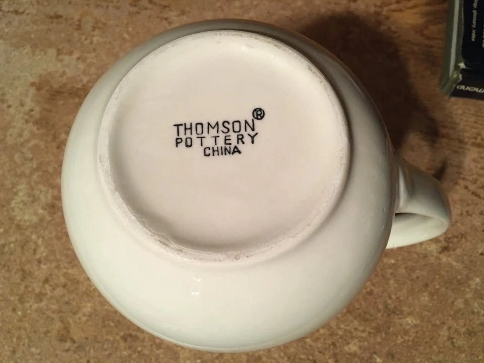 Thomson Pottery Pitcher with Birdhouse Scene - photo 5