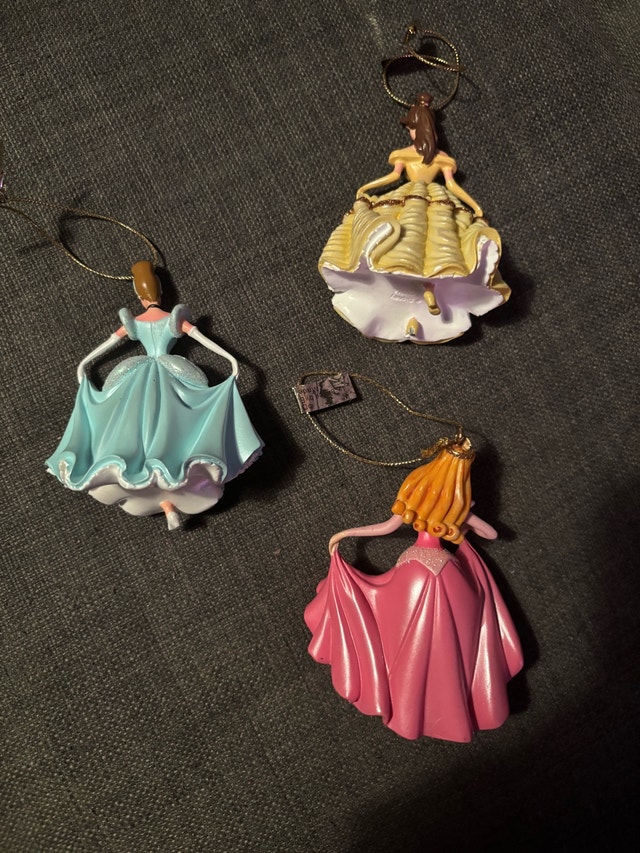 Vintage Enesco Disney Princess Ornament Lot (Set of 5) - photo 3