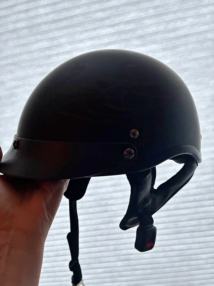 VCAN Shorty Motorcycle Helmet