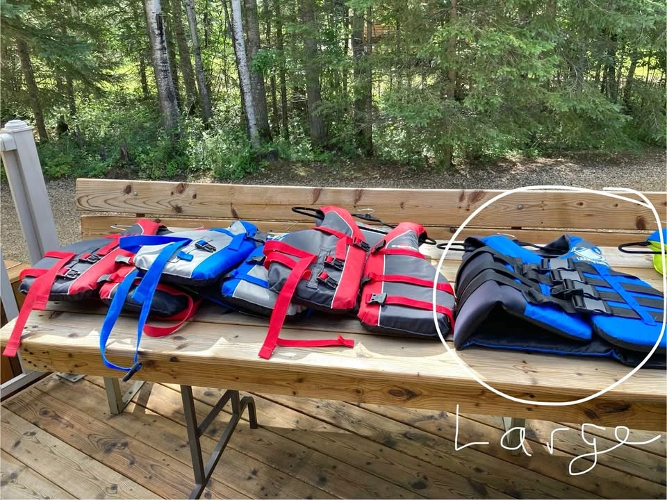 Life Jackets - Adult, Toddler & Baby