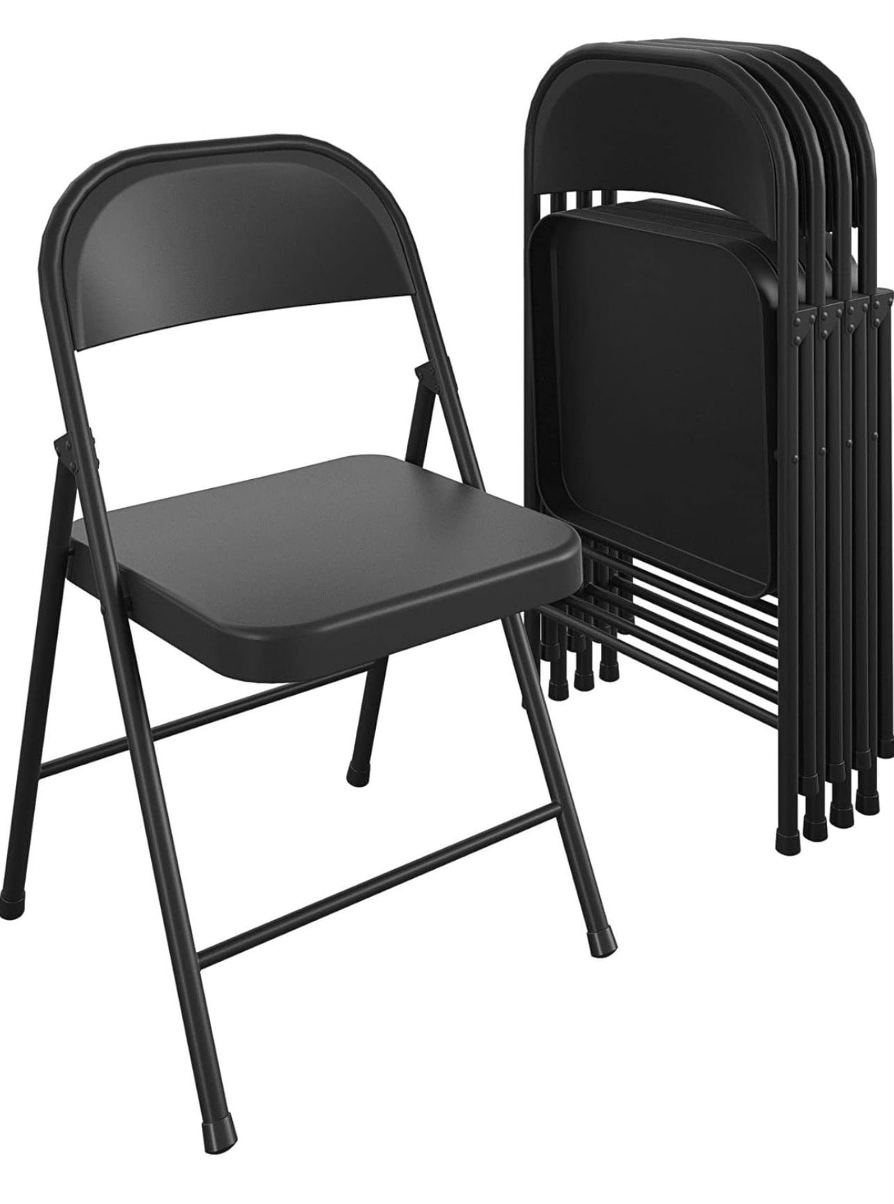 COSCO SmartFold All-Steel Folding Chair